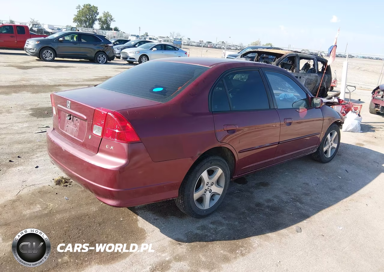 2004 Honda Civic Ex VIN:1HGES25794L022330 - 4