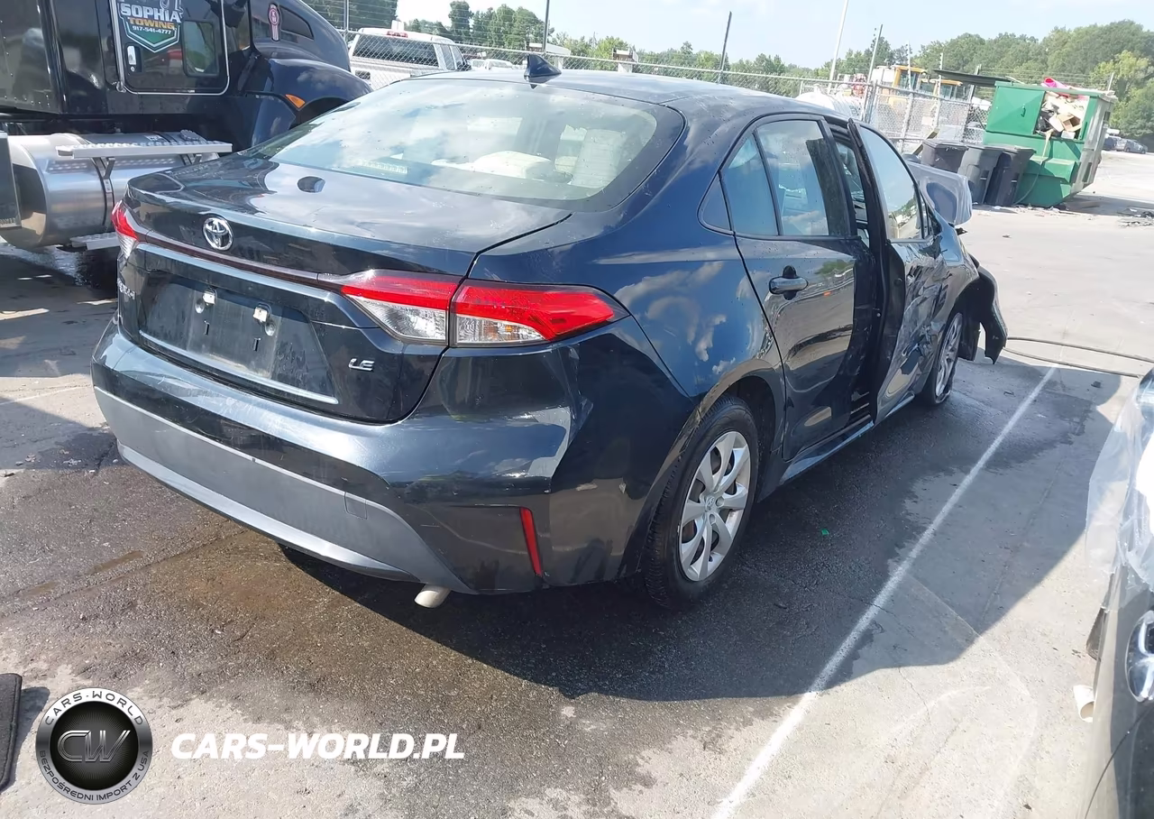 2020 Toyota Corolla Le VIN:JTDEPRAEXLJ069566 - 4