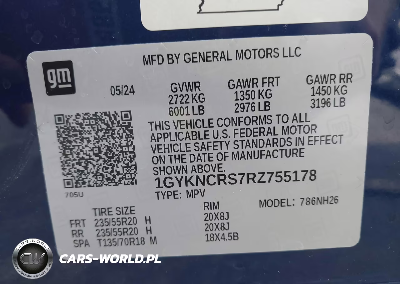 2024 Cadillac Xt5 Fwd Premium Luxury VIN:1GYKNCRS7RZ755178 - 9