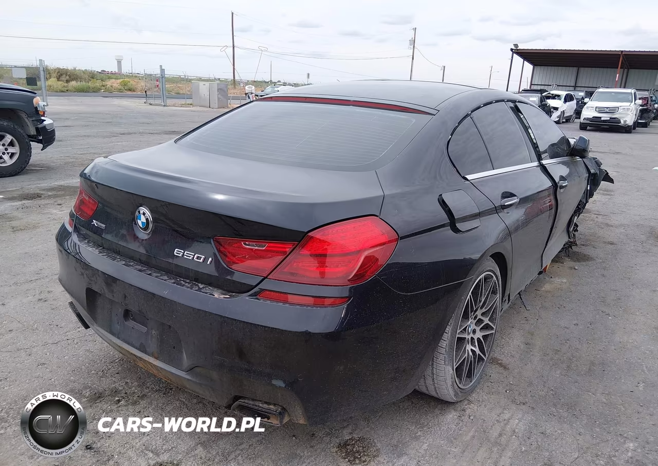 2013 BMW 650I Gran Coupe xDrive VIN:WBA6B4C52DD098785 - 4