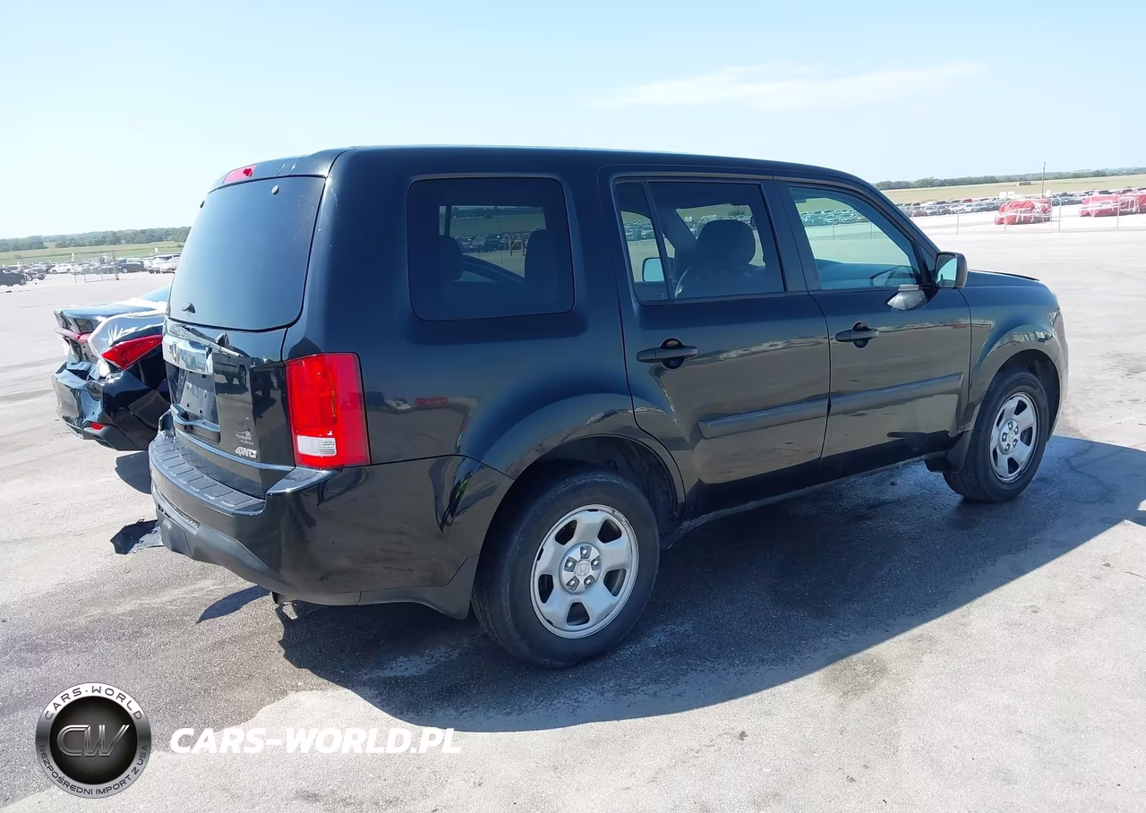 2015 Honda Pilot Lx VIN:5FNYF4H21FB047644 - 4