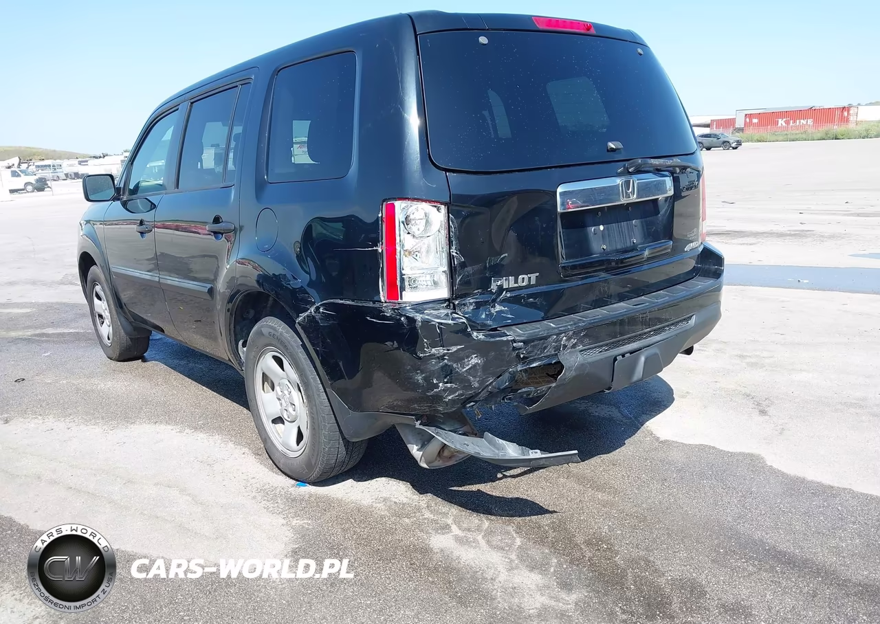 2015 Honda Pilot Lx VIN:5FNYF4H21FB047644 - 6