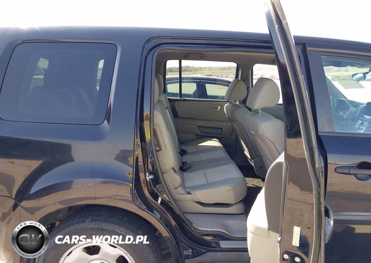 2015 Honda Pilot Lx VIN:5FNYF4H21FB047644 - 8