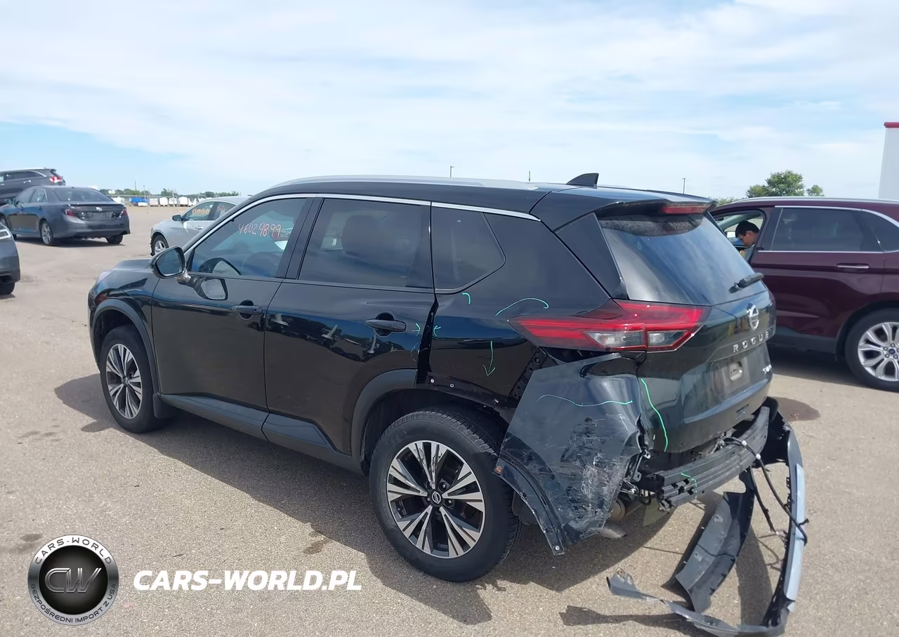 2021 Nissan Rogue Sv Intelligent Awd VIN:JN8AT3BB9MW215427 - 3