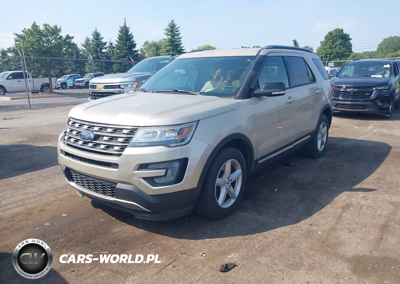 2017 Ford Explorer Xlt VIN:1FM5K8D88HGC76097 - 2