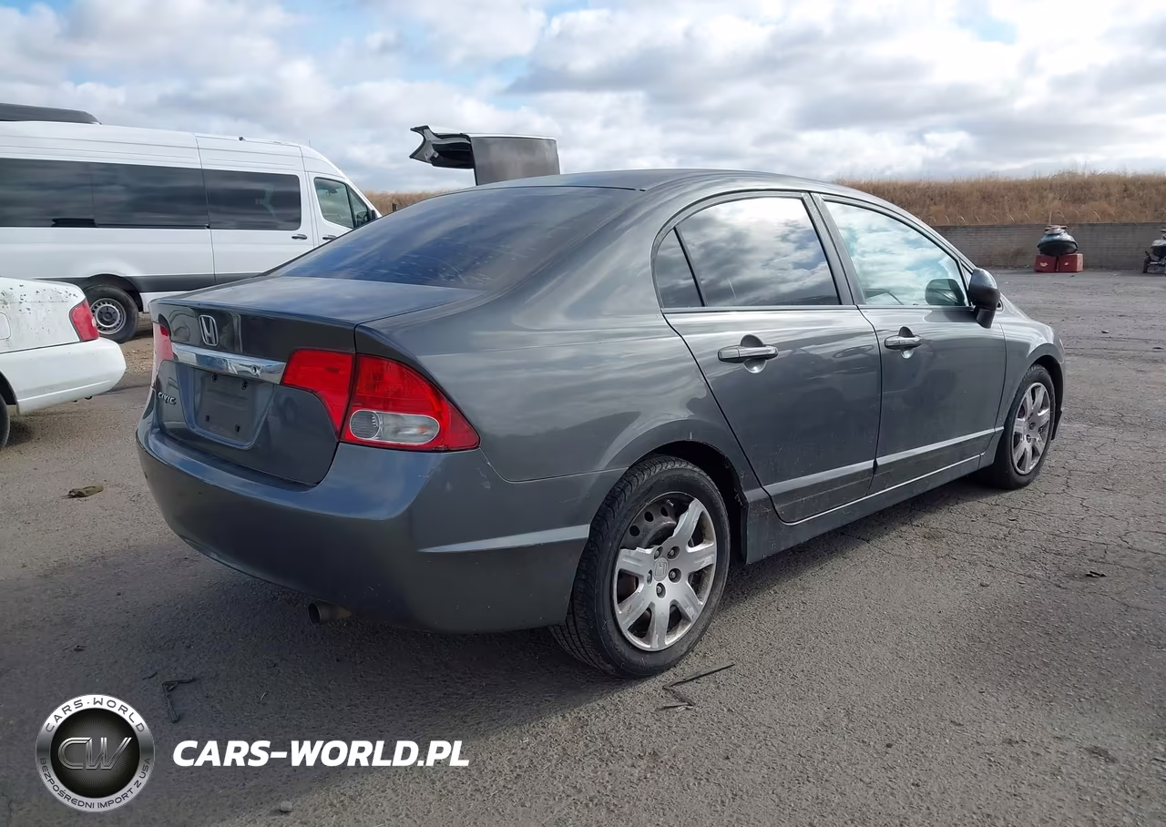 2011 Honda Civic Lx VIN:2HGFA1F54BH503532 - 4