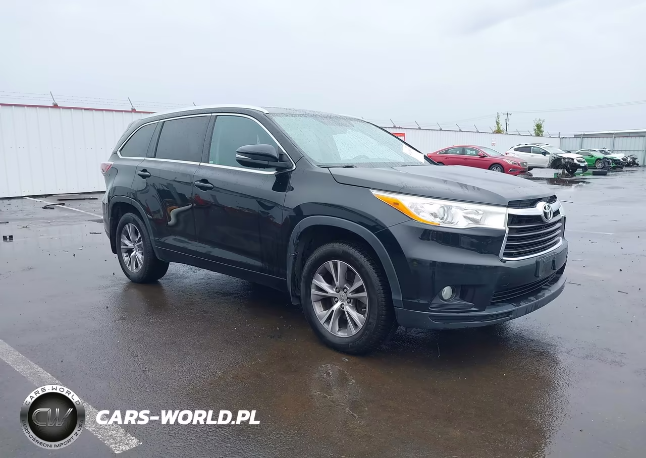 2014 Toyota Highlander Xle V6