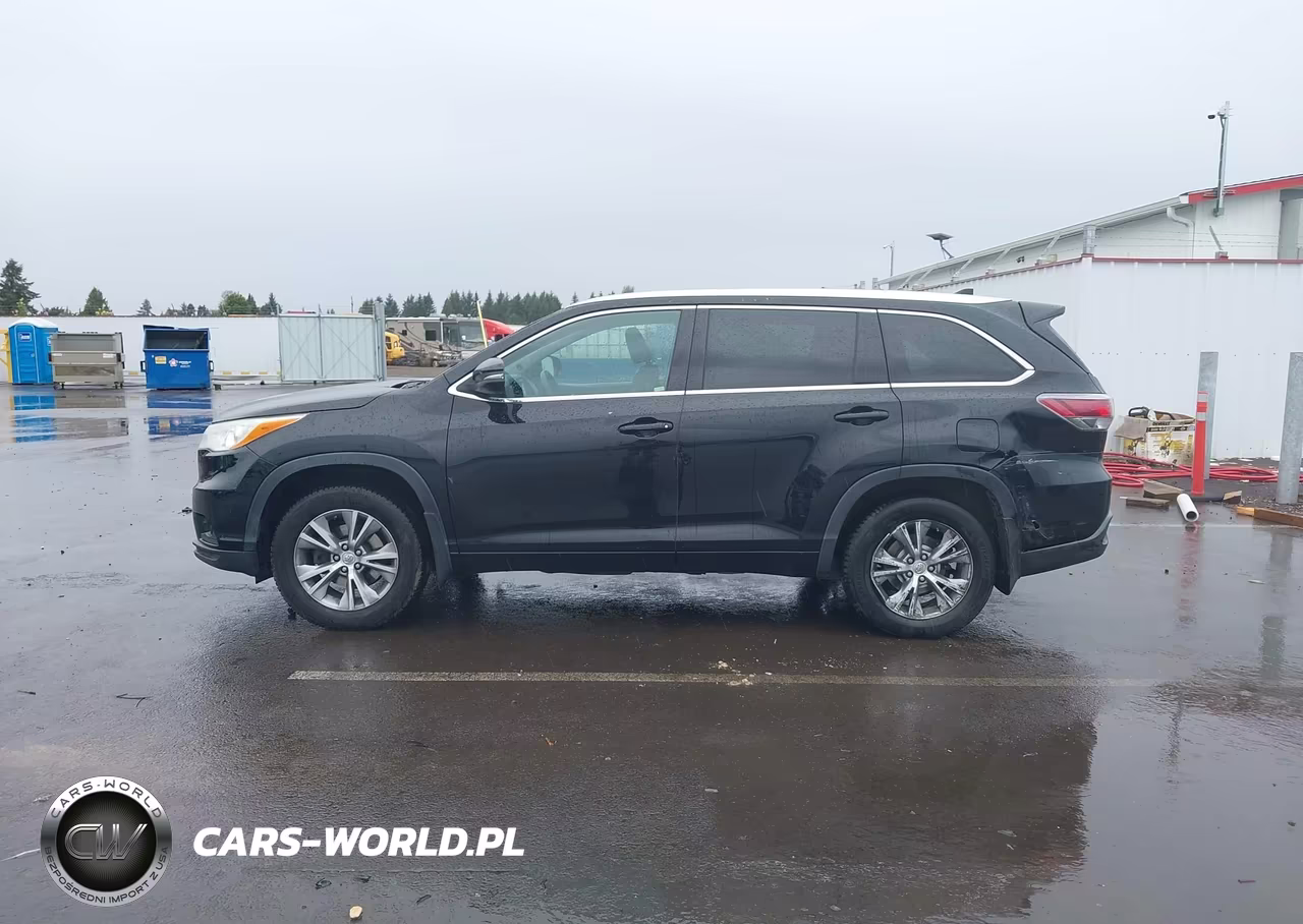 2014 Toyota Highlander Xle V6 VIN:5TDJKRFH0ES034735 - 14