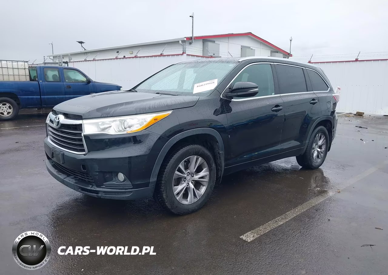 2014 Toyota Highlander Xle V6 VIN:5TDJKRFH0ES034735 - 2