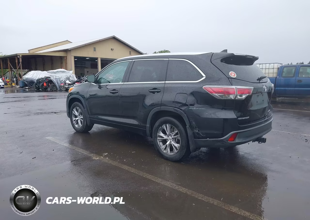 2014 Toyota Highlander Xle V6 VIN:5TDJKRFH0ES034735 - 3