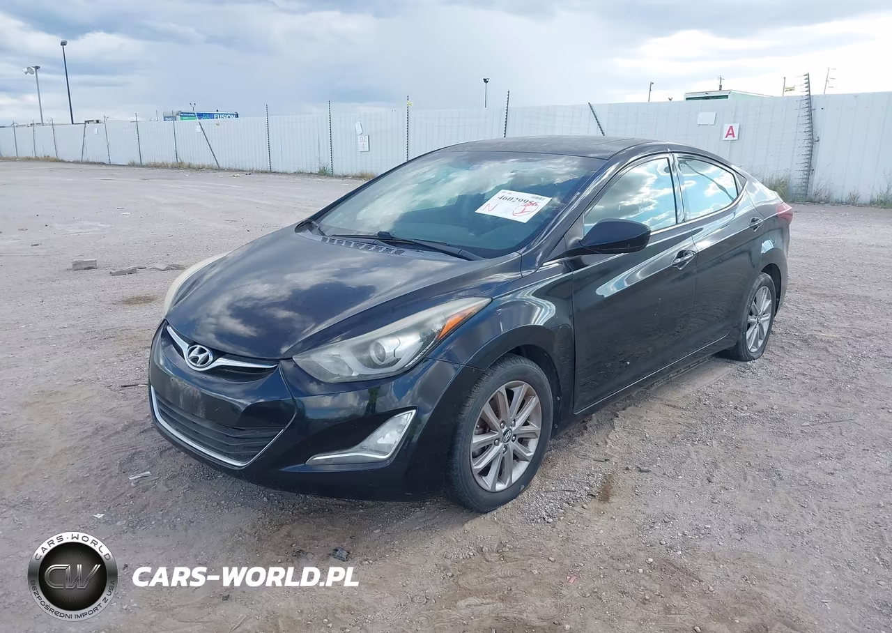 2015 Hyundai Elantra Se VIN:5NPDH4AE1FH640077 - 2
