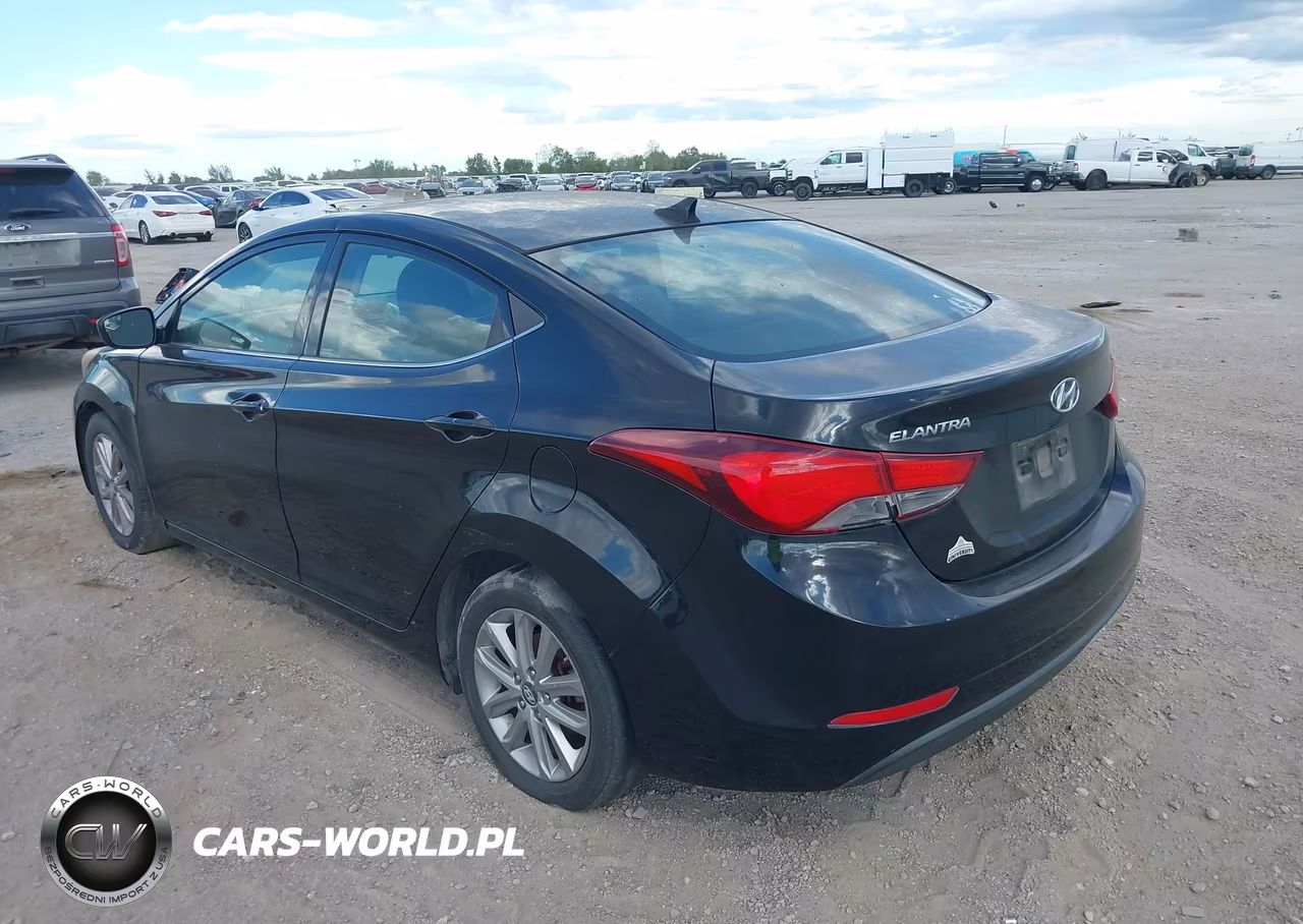 2015 Hyundai Elantra Se VIN:5NPDH4AE1FH640077 - 3