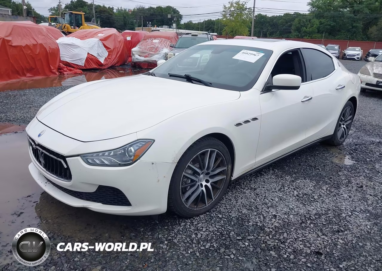 2015 Maserati Ghibli S Q4 VIN:ZAM57RTA5F1136813 - 2