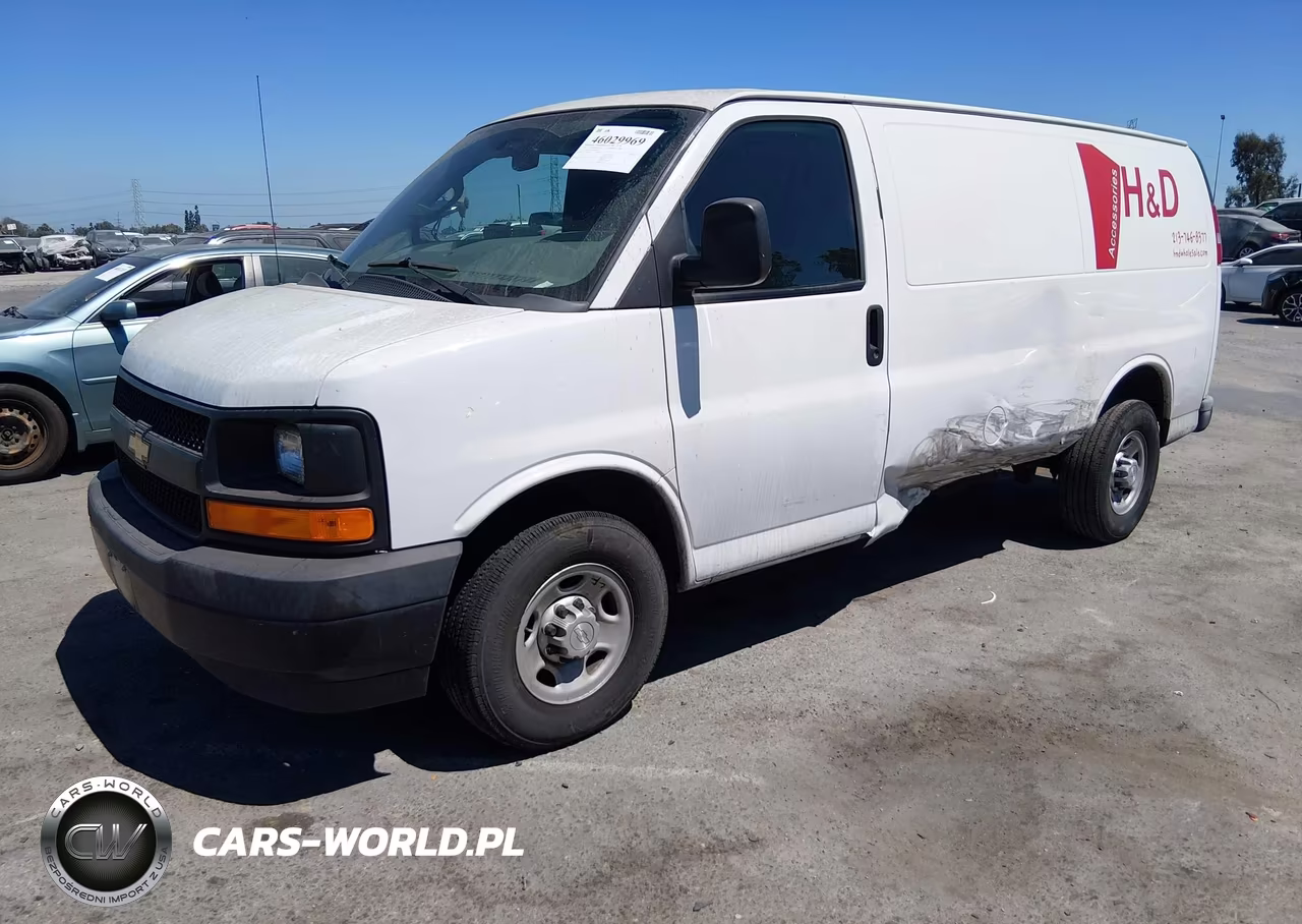 2017 Chevrolet Express 2500 Work Van VIN:1GCWGAFF9H1126953 - 2