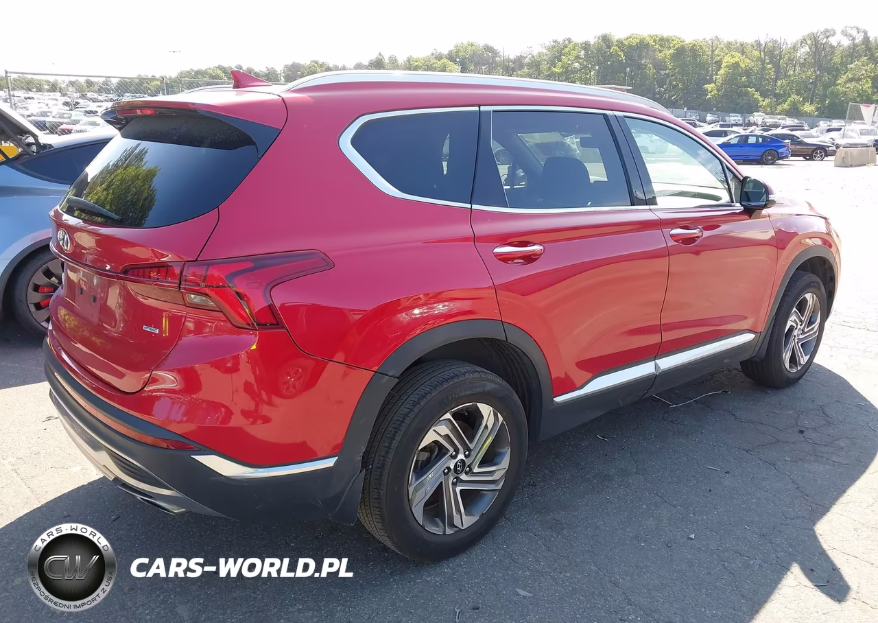 2021 Hyundai Santa Fe Sel VIN:5NMS6DAJ3MH360455 - 4