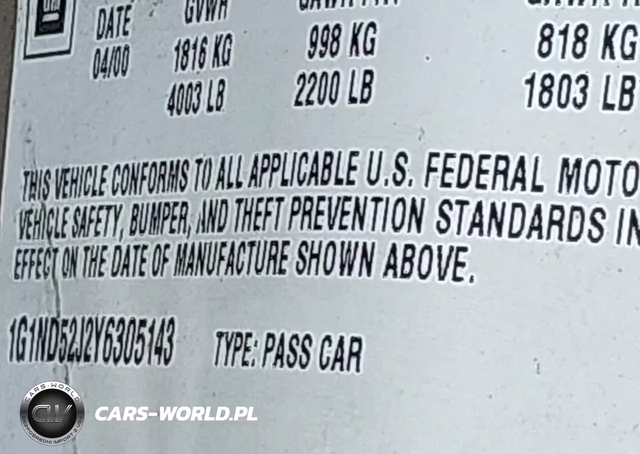 2000 Chevrolet Malibu VIN:1G1ND52J2Y6305143 - 9
