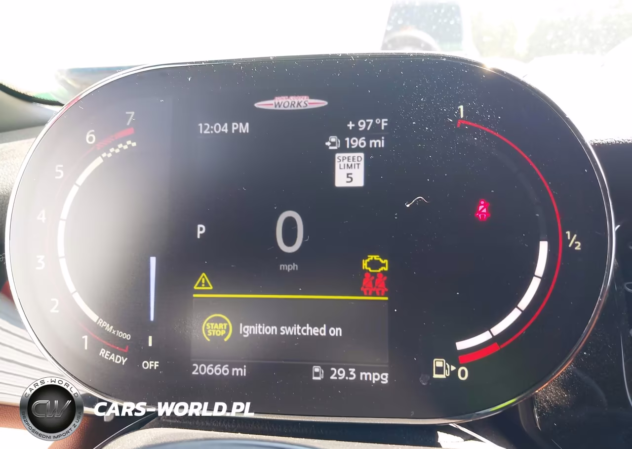 2023 Mini Convertible John Cooper Works VIN:WMW63DL05P3R03660 - 7