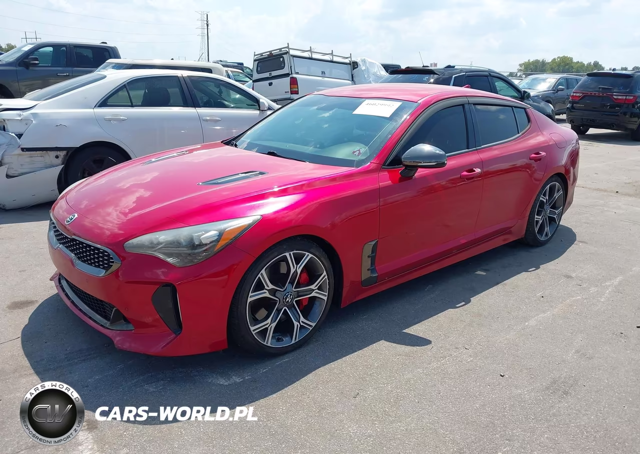 2019 Kia Stinger Gt VIN:KNAE35LC7K6046728 - 2