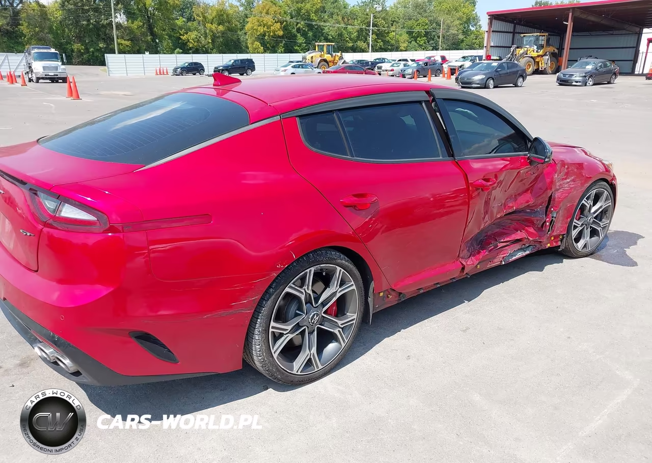 2019 Kia Stinger Gt VIN:KNAE35LC7K6046728 - 4