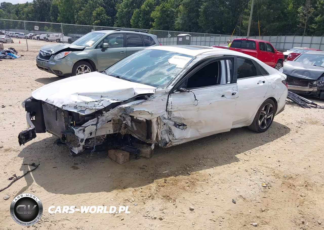 2021 Hyundai Elantra Sel VIN:5NPLN4AG9MH006275 - 2