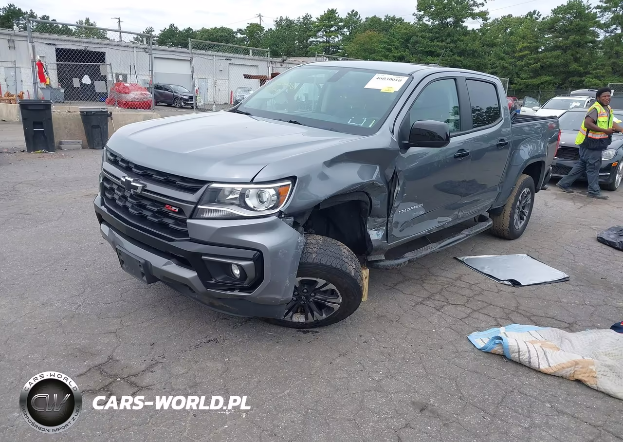 2022 Chevrolet Colorado 4Wd Short Box Z71 VIN:1GCGTDEN9N1174197 - 2
