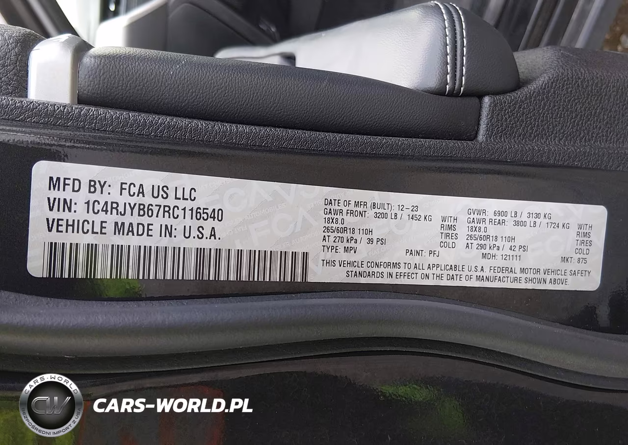 2024 Jeep Grand Cherokee 4Xe VIN:1C4RJYB67RC116540 - 9