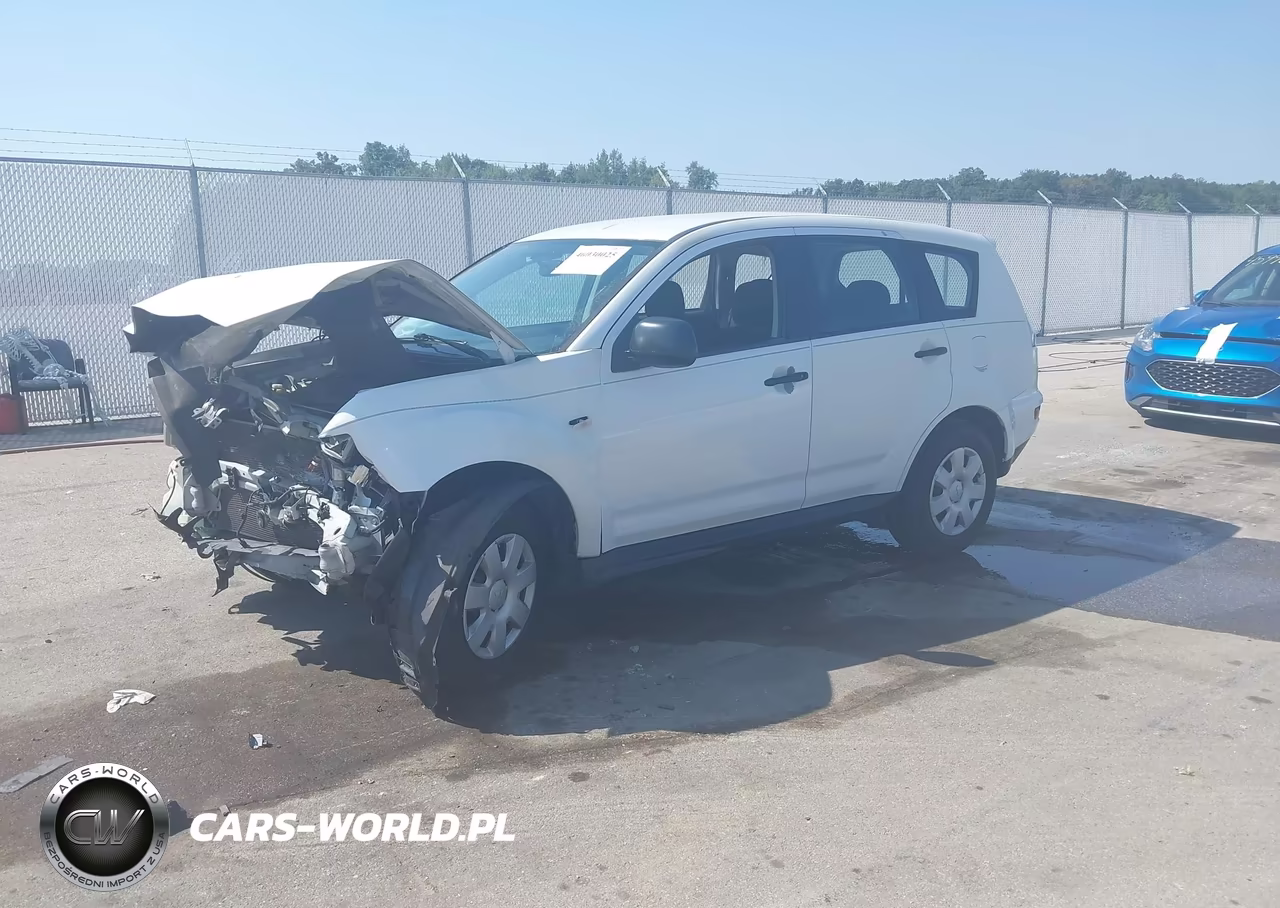 2010 Mitsubishi Outlander Es VIN:JA4AS2AW7AZ017270 - 2
