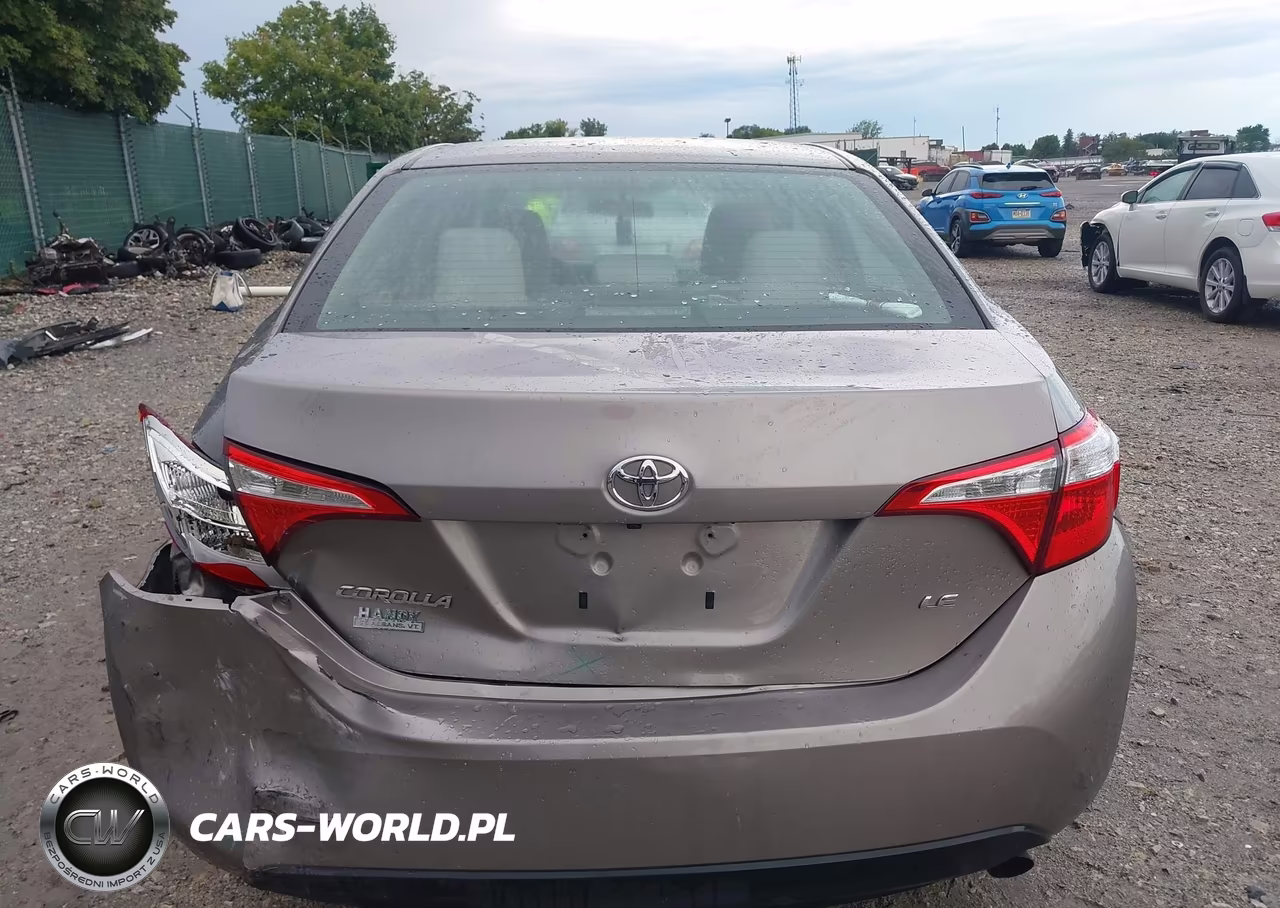 2016 Toyota Corolla Le VIN:2T1BURHE6GC677538 - 16