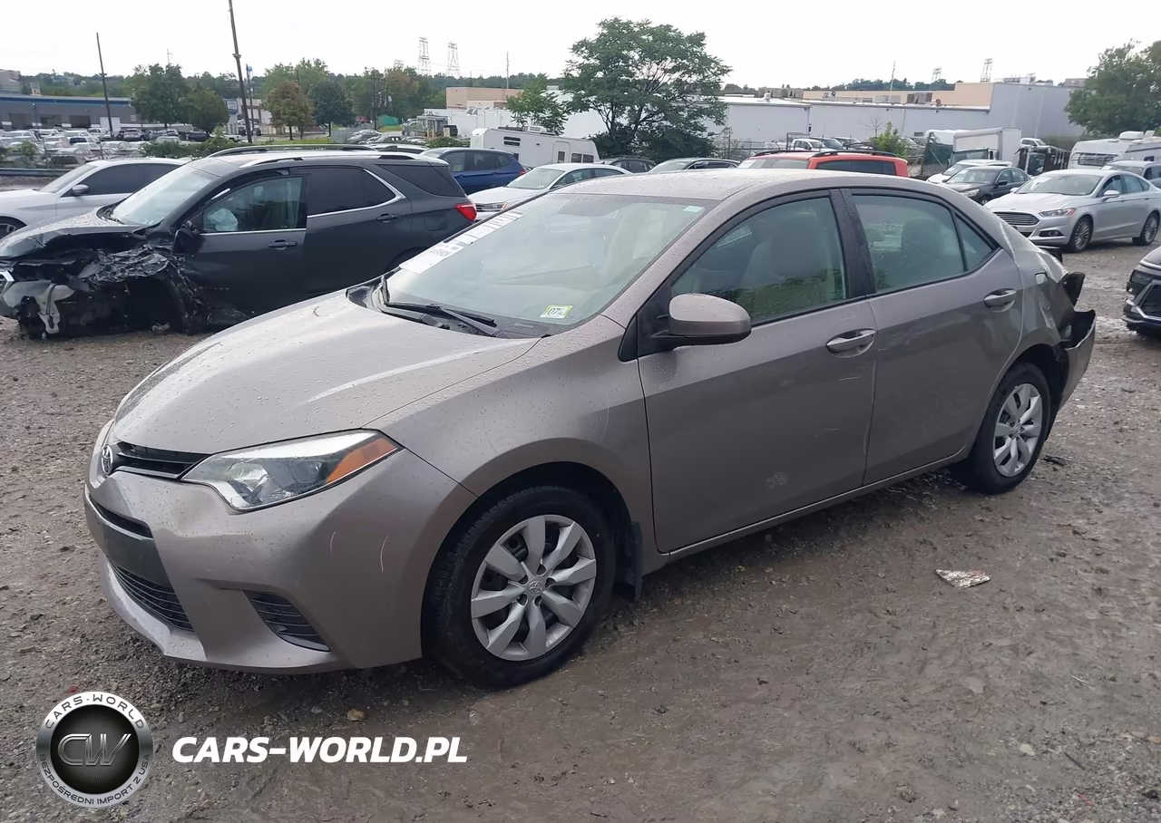 2016 Toyota Corolla Le VIN:2T1BURHE6GC677538 - 2