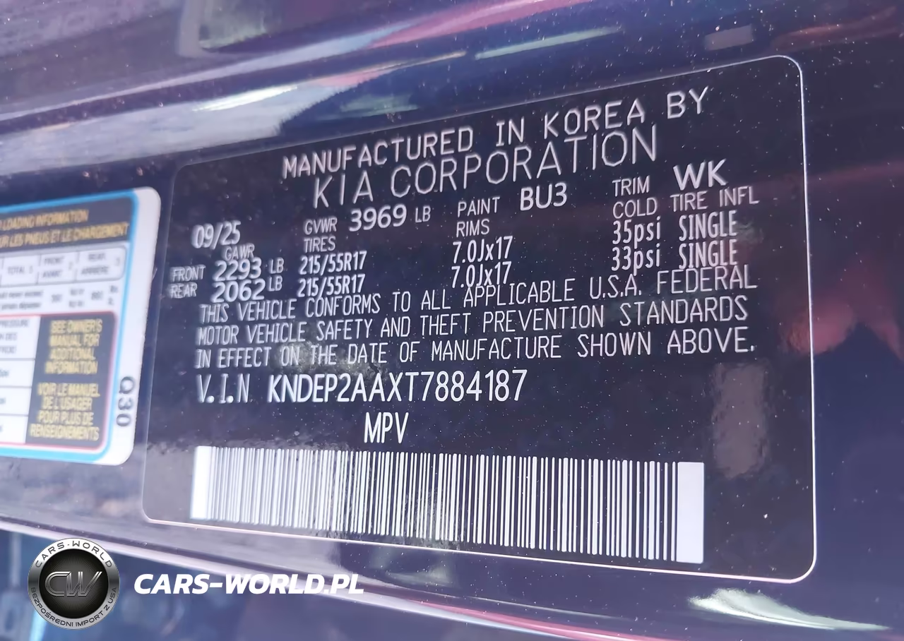 2026 Kia Seltos Lx VIN:KNDEP2AAXT7884187 - 9