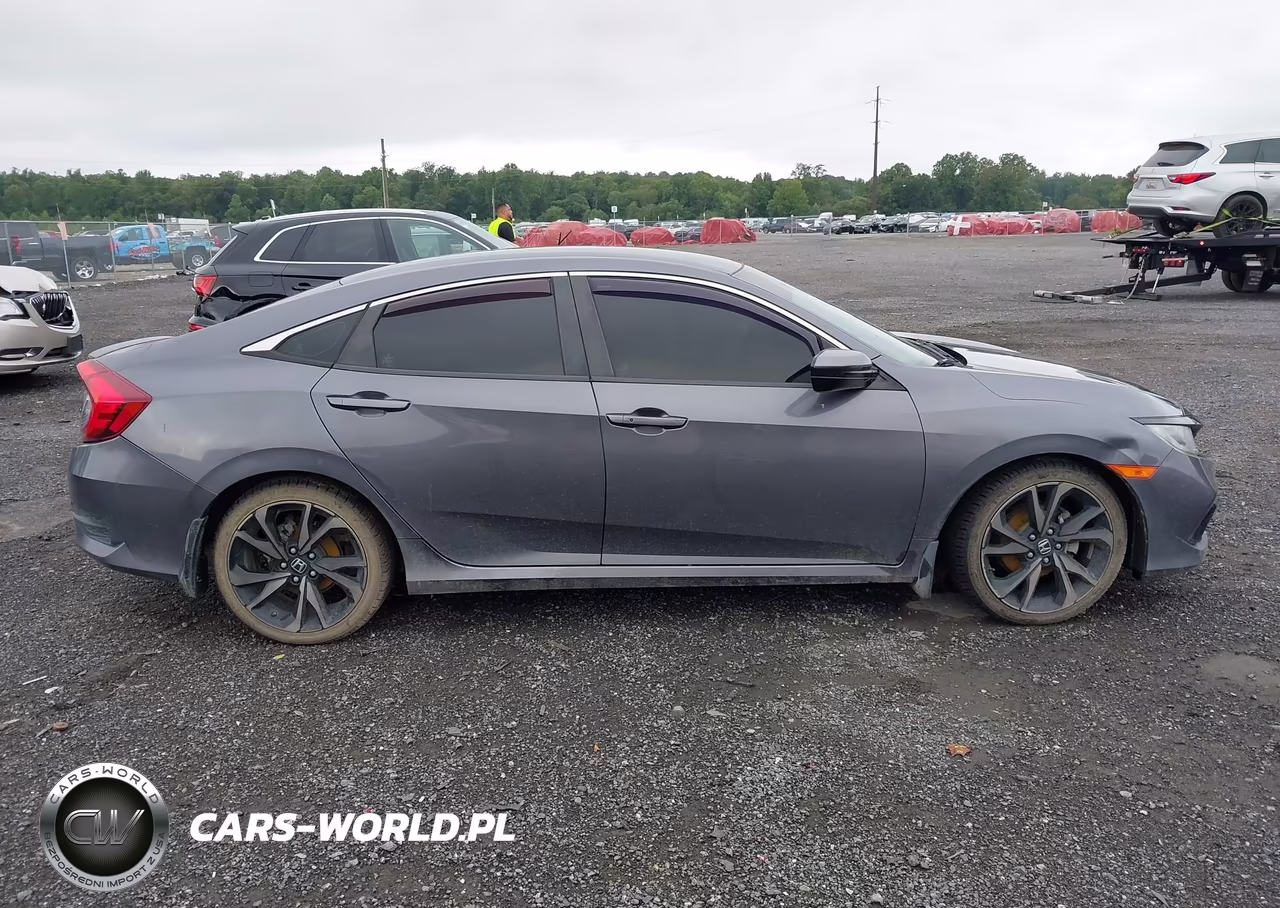 2019 Honda Civic Sport VIN:2HGFC2F87KH594404 - 13