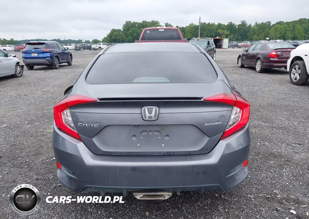 2019 Honda Civic Sport VIN:2HGFC2F87KH594404 - 16