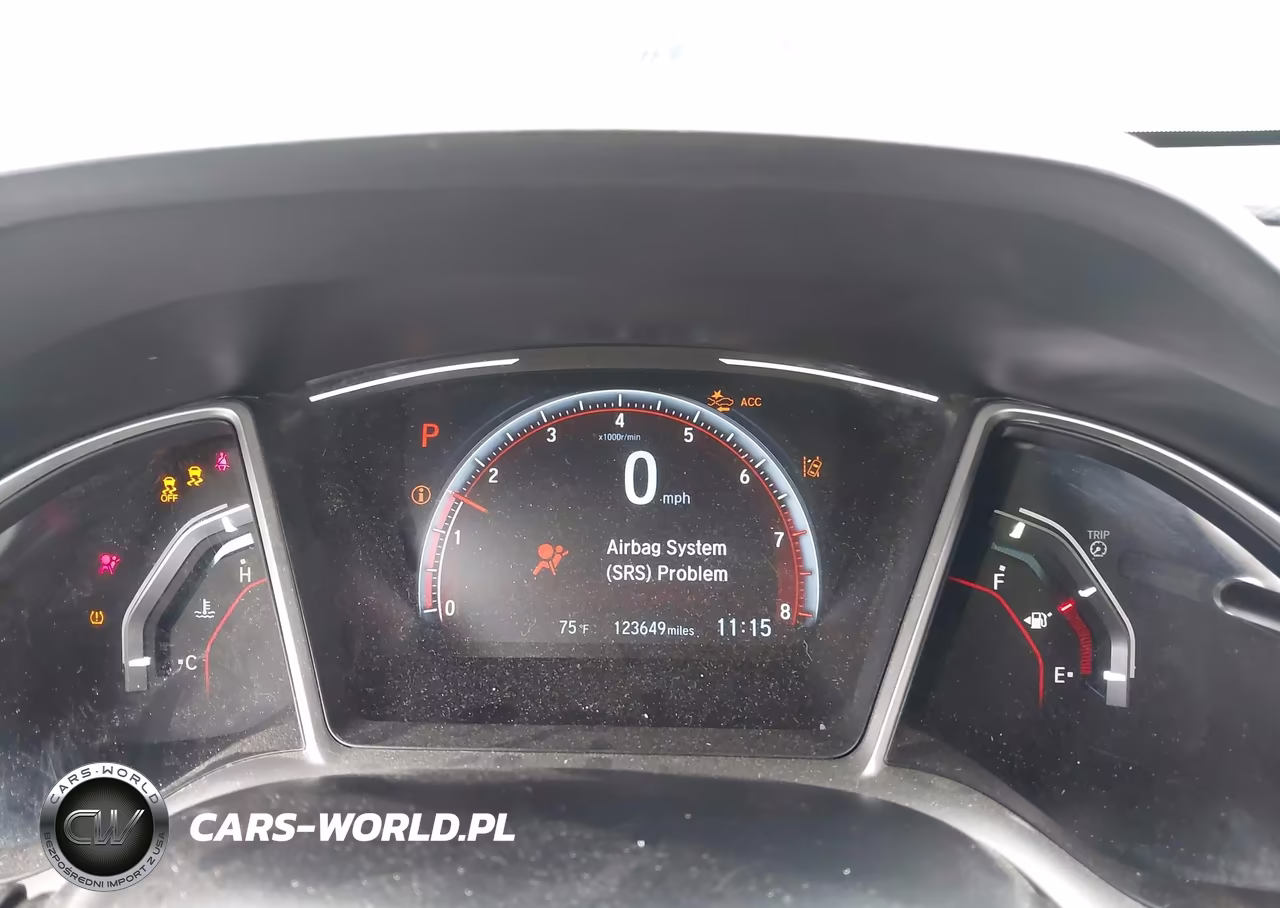 2019 Honda Civic Sport VIN:2HGFC2F87KH594404 - 7