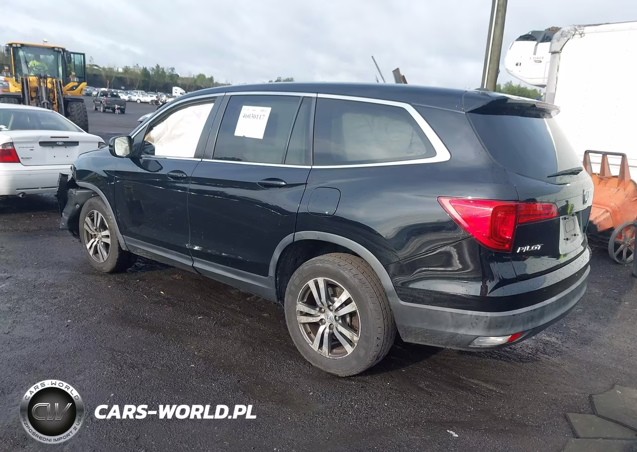 2016 Honda Pilot Ex-L VIN:5FNYF6H56GB012492 - 3