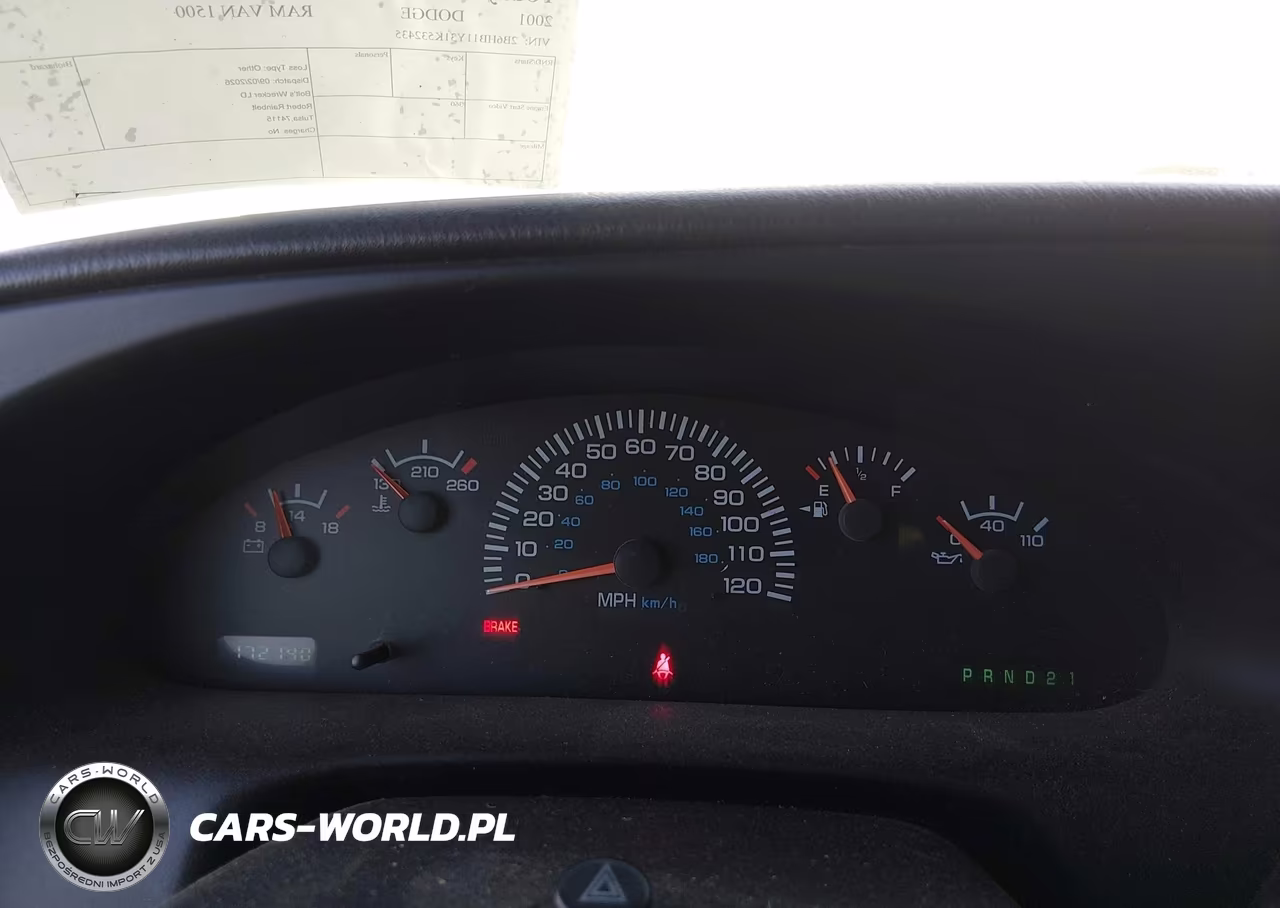 2001 Dodge Ram Van 1500 Conversion VIN:2B6HB11Y31K532435 - 7
