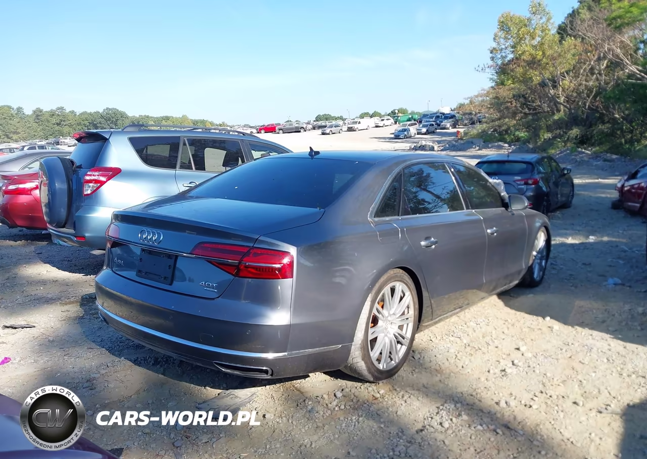 2015 Audi A8 L 4.0T VIN:WAU32AFD1FN018149 - 4