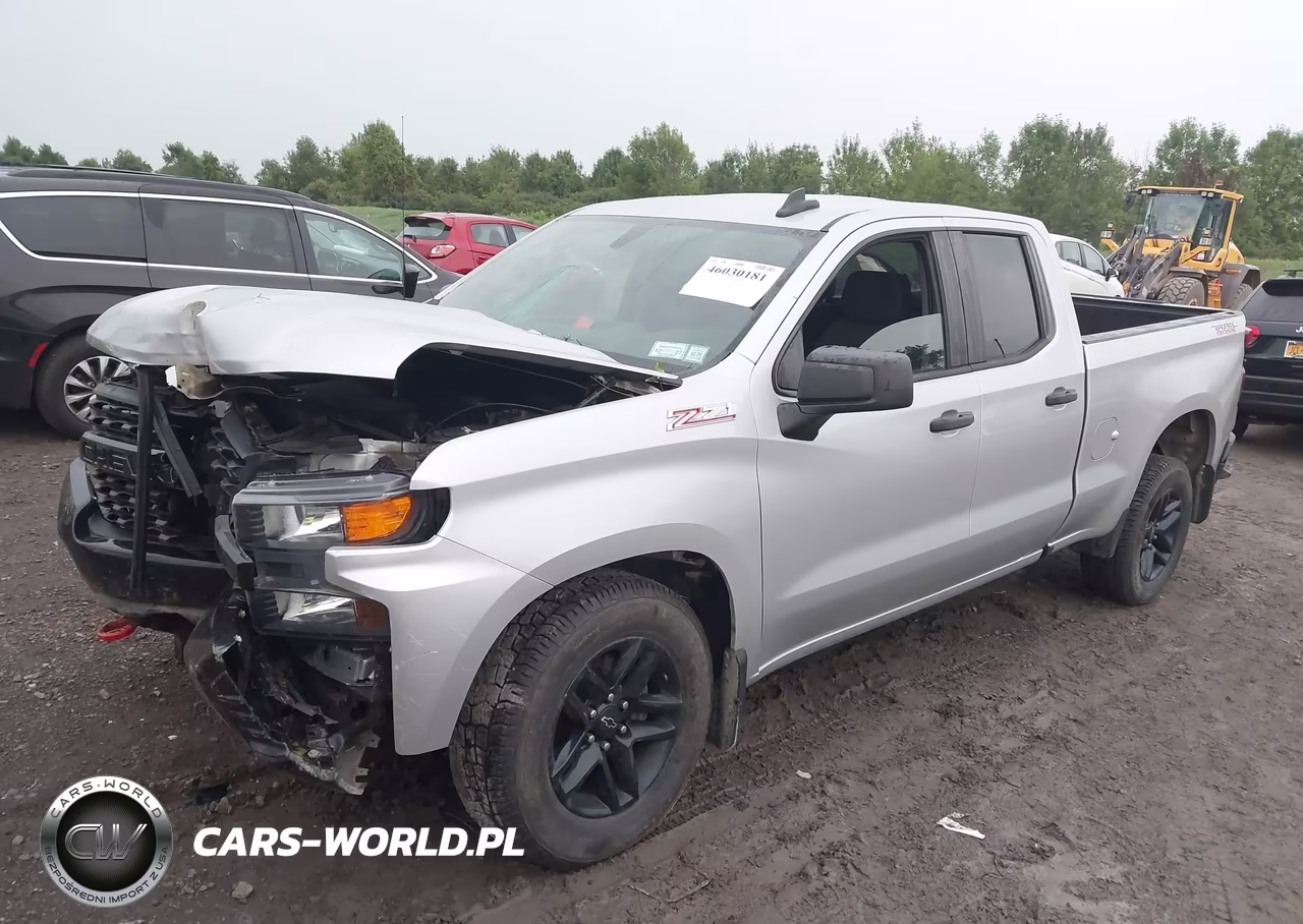2020 Chevrolet Silverado 1500 4Wd Standard Bed Custom Trail Boss VIN:1GCRYCEF1LZ331412 - 2