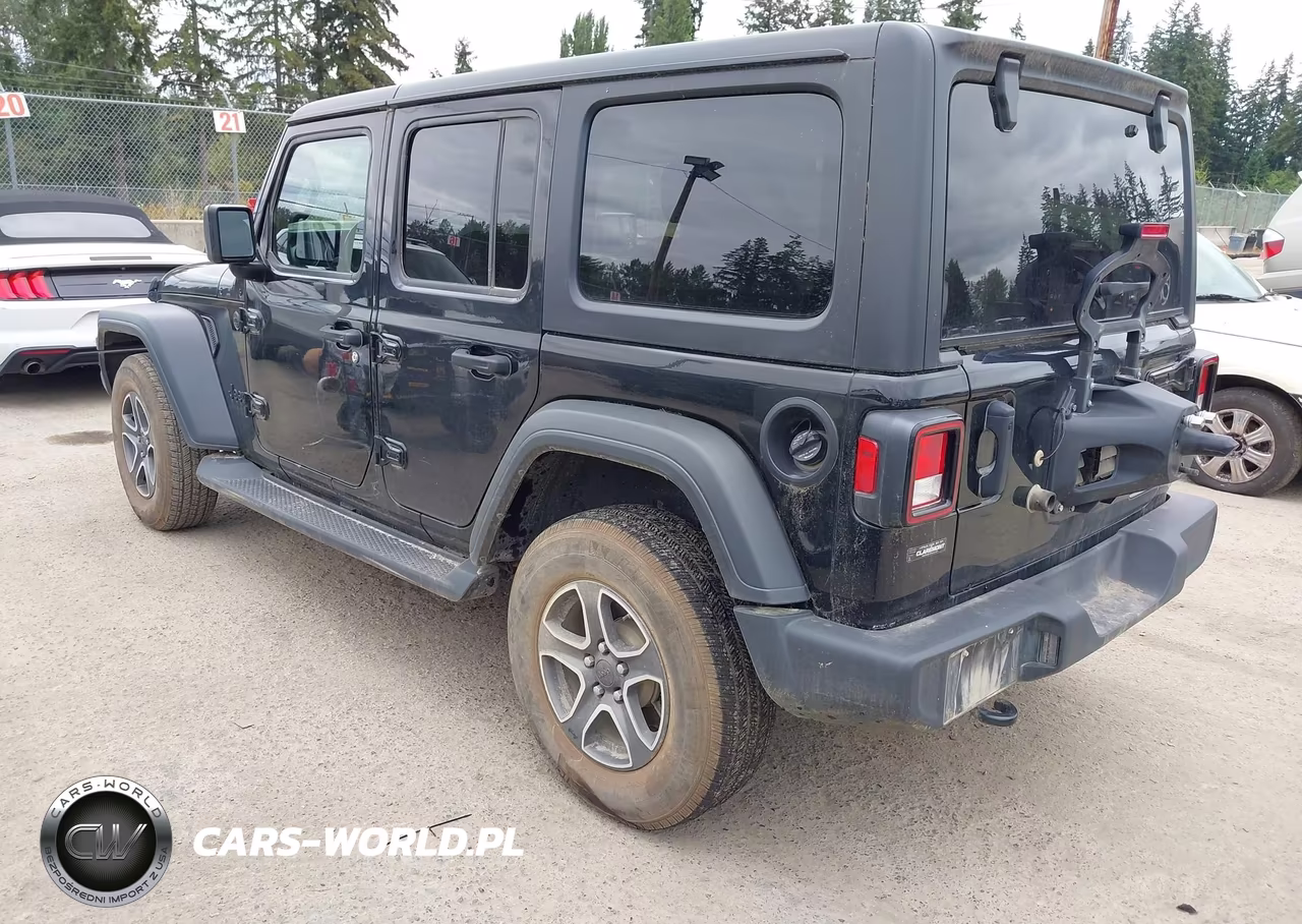 2022 Jeep Wrangler Unlimited Sport S 4X4 VIN:1C4HJXDG6NW273447 - 3