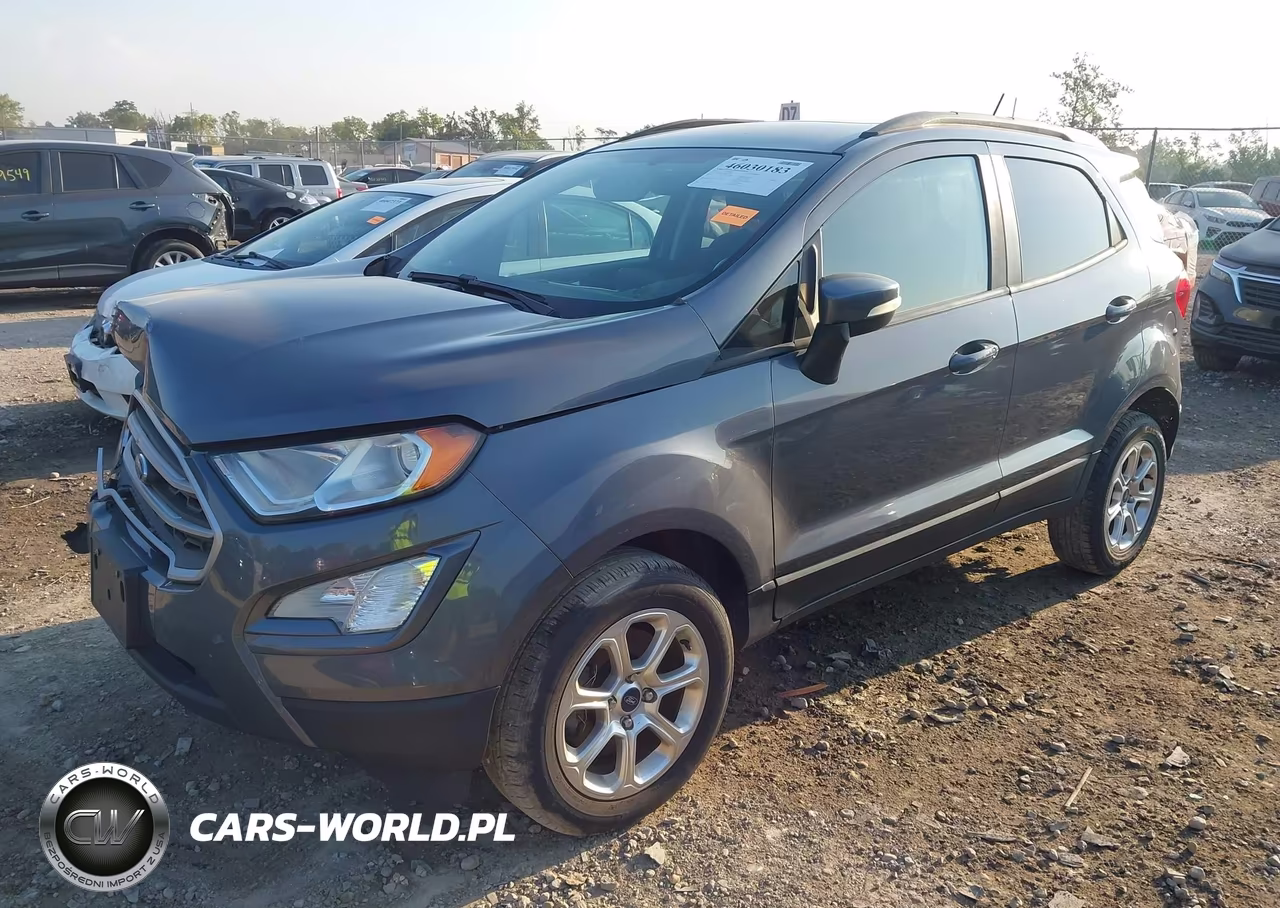 2019 Ford Ecosport Se VIN:MAJ6S3GL3KC282180 - 2
