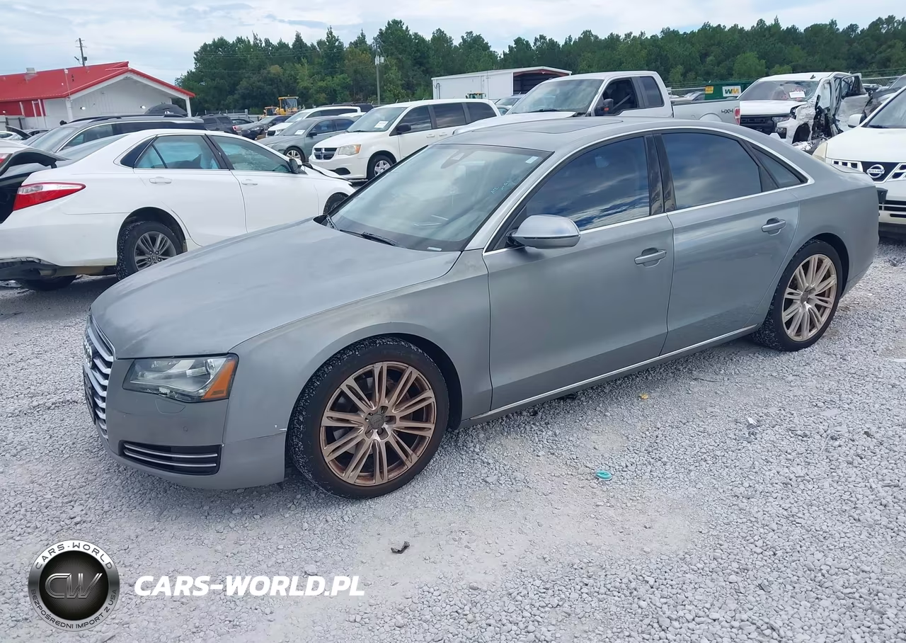 2013 Audi A8 3.0T VIN:WAUAGAFD3DN013640 - 2