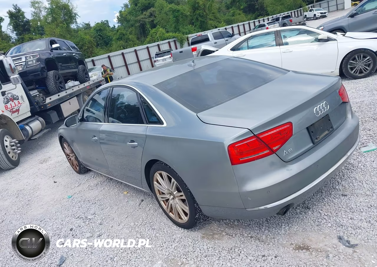 2013 Audi A8 3.0T VIN:WAUAGAFD3DN013640 - 3