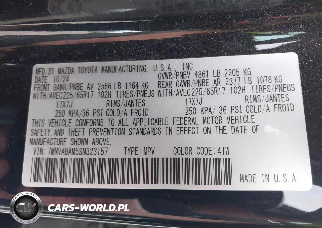 2025 Mazda Cx-50 2.5 S Select Package VIN:7MMVABAM5SN323157 - 9