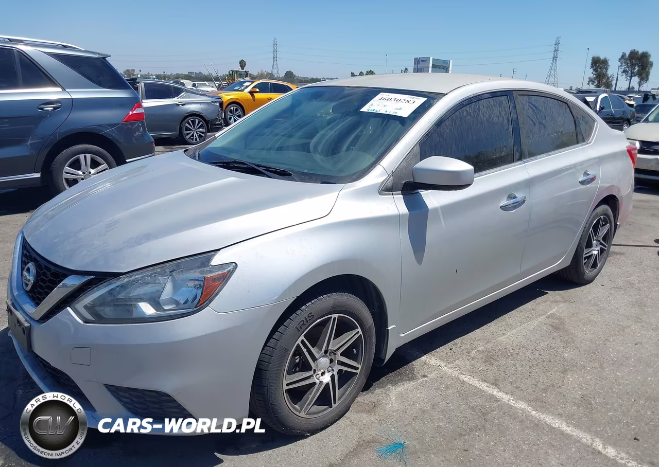 2017 Nissan Sentra S VIN:3N1AB7APXHY336620 - 2