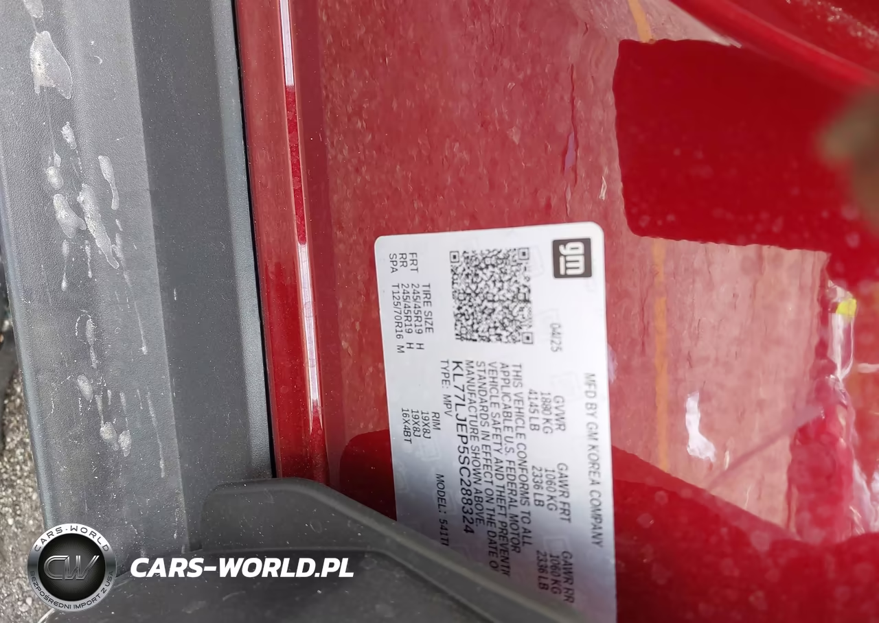 2025 Chevrolet Trax Fwd 2Rs VIN:KL77LJEP5SC288324 - 9