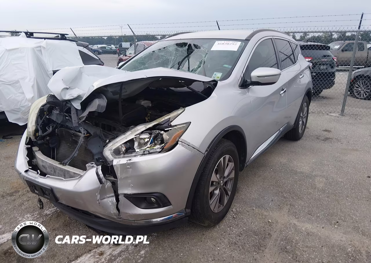 2018 Nissan Murano Sv VIN:5N1AZ2MG7JN137448 - 2