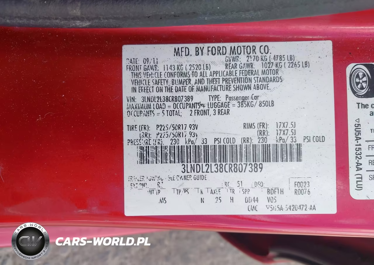 2012 Lincoln Mkz Hybrid VIN:3LNDL2L38CR807389 - 9