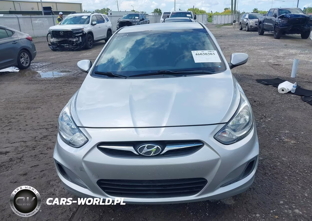 2014 Hyundai Accent Gls VIN:KMHCT4AE4EU756237 - 13