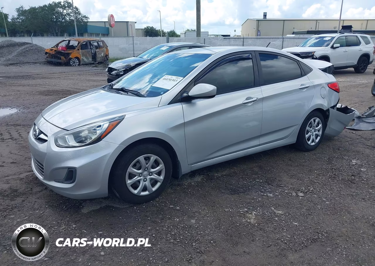 2014 Hyundai Accent Gls VIN:KMHCT4AE4EU756237 - 2
