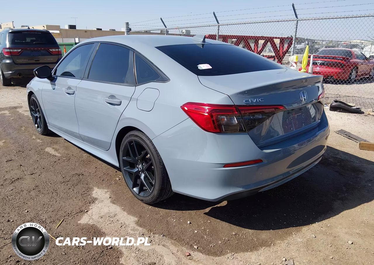 2022 Honda Civic Sport VIN:2HGFE2F58NH501751 - 3