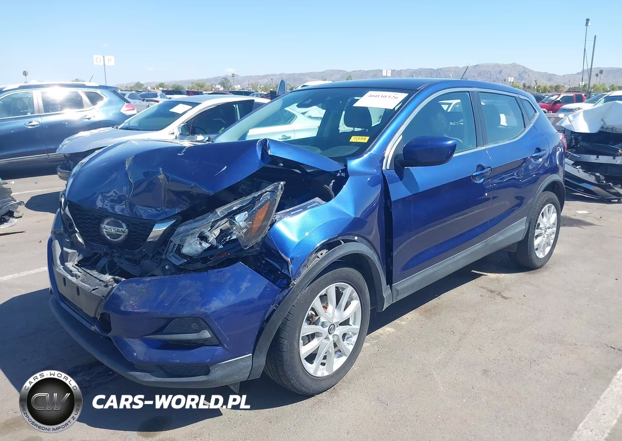 2021 Nissan Rogue Sport S Fwd Xtronic Cvt VIN:JN1BJ1AVXMW305131 - 2